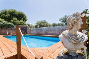 Restored Historic Mansion Paterno with Exclusive Pool, Wifi and AC for 20 people